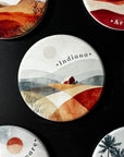 US 50 Boho State Magnets