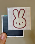 Egg-hausted Bunny Magnet