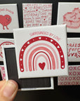 Be Mine Cupcake Valentine's Day Magnet