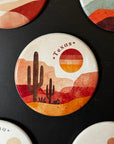 US 50 Boho State Magnets
