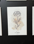 12 Month Birth Flower Magnets