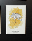 12 Month Birth Flower Magnets