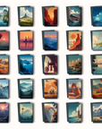 US 50 Scenic State Magnets