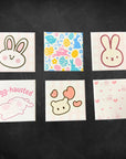 Easter Bunny Pattern Magnet