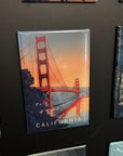 California State Magnet - Golden Gate Bridge