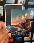 Rhode Island State Magnet – Cliffside Mansion