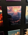 Virginia State Magnet – Blue Ridge Mountains