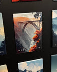 West Virginia State Magnet β New River Gorge Bridge