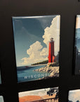 Wisconsin State Magnet – Great Lakes Lighthouse