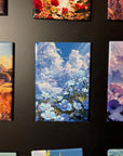 Alaska State Flower Magnet β Forget-Me-Not