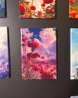 Ohio State Flower Magnet β Scarlet Carnation