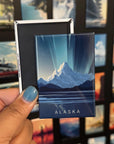Alaska State Magnet – Denali and Northern Lights