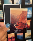 Arizona State Magnet - Monument Valley Desert