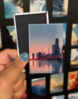 Illinois State Magnet β Chicago Skyline
