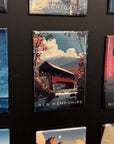 New Hampshire State Magnet β Red Covered Bridge & White Mountains