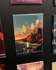 Rhode Island State Magnet – Cliffside Mansion