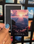 Virginia State Magnet – Blue Ridge Mountains