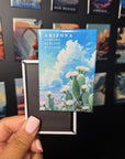 Arizona State Flower Magnet β Saguaro Cactus Blossom