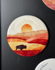 North Dakota State Magnet