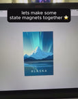 US 50 Scenic State Magnets