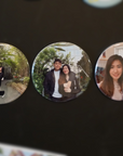 Custom Round Photo Magnets