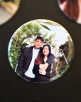 Custom Round Photo Magnets