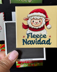 Fleece Navidad Magnet