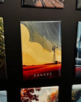 Kansas State Magnet – Sunflower Fields