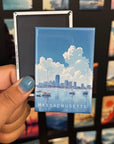 Massachusetts State Magnet – Boston Skyline