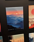 North Carolina State Magnet – Blue Ridge Mountains