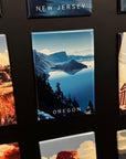 Oregon State Magnet – Crater Lake & Wizard Island