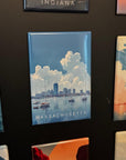 Massachusetts State Magnet – Boston Skyline