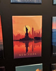 New York State Magnet – Statue of Liberty & NYC Skyline